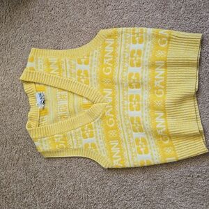 Ganni knit vest